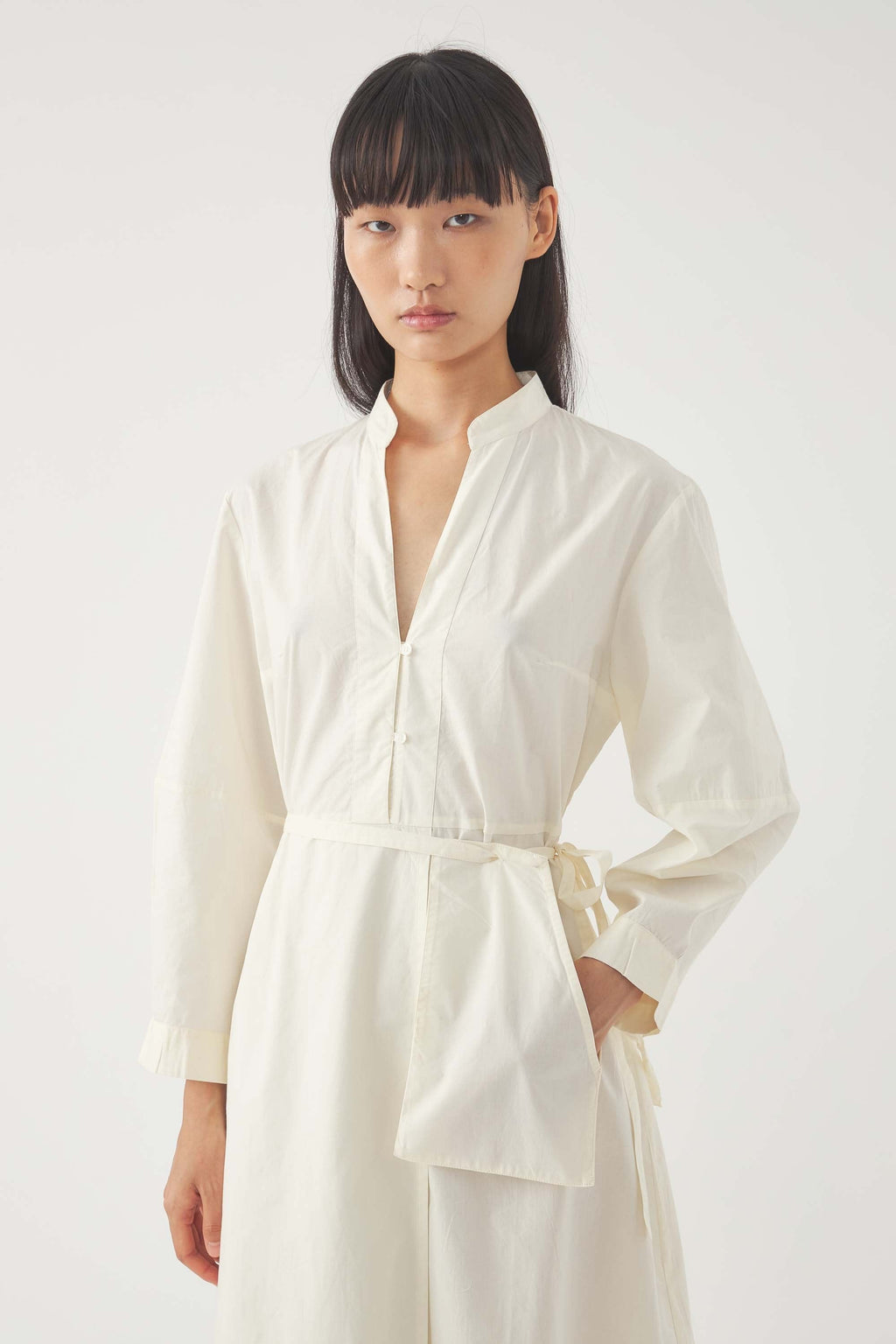 Robe Longue Mirabel - Crème