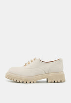 Miranda - Cuir Grainé Blanc Cassé - Bons Baisers - The Bradery