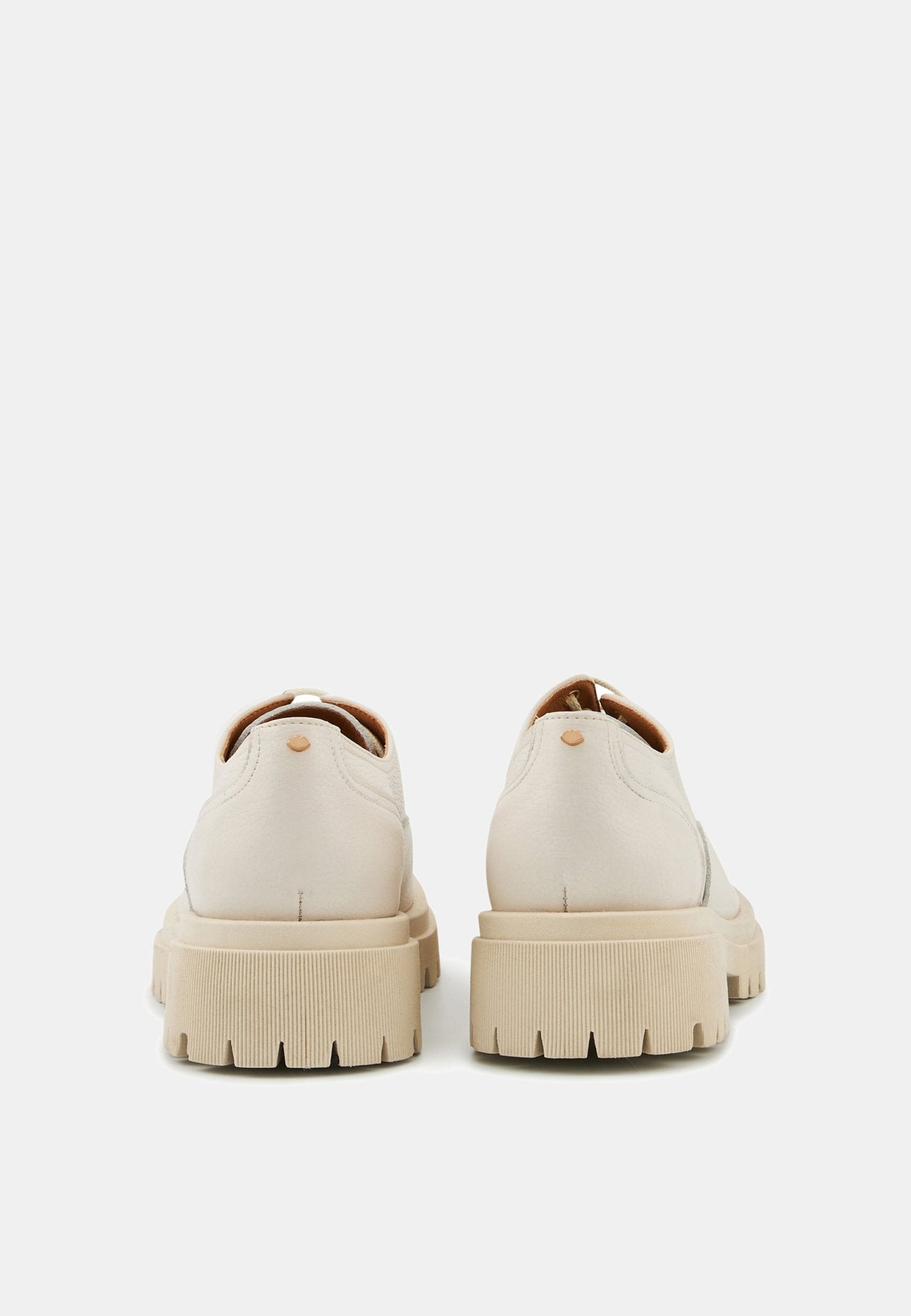 Miranda - Cuir Grainé Blanc Cassé - Bons Baisers - The Bradery