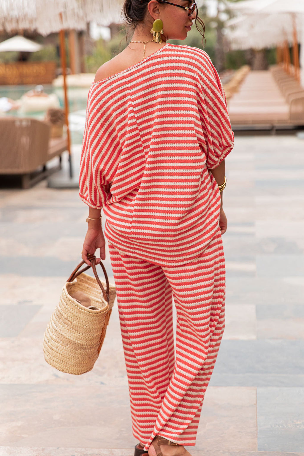 MIRO Orange - Ensemble Pantalon