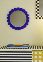 Miroir Acrylique À Fleurs - Multicolore - Really Nice Things - The Bradery