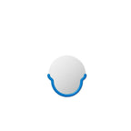 Miroir Bogin - Bleu Normann x Brask Art Collection Normann Copenhagen