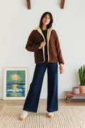 Sustainable Shetland wool overcoat