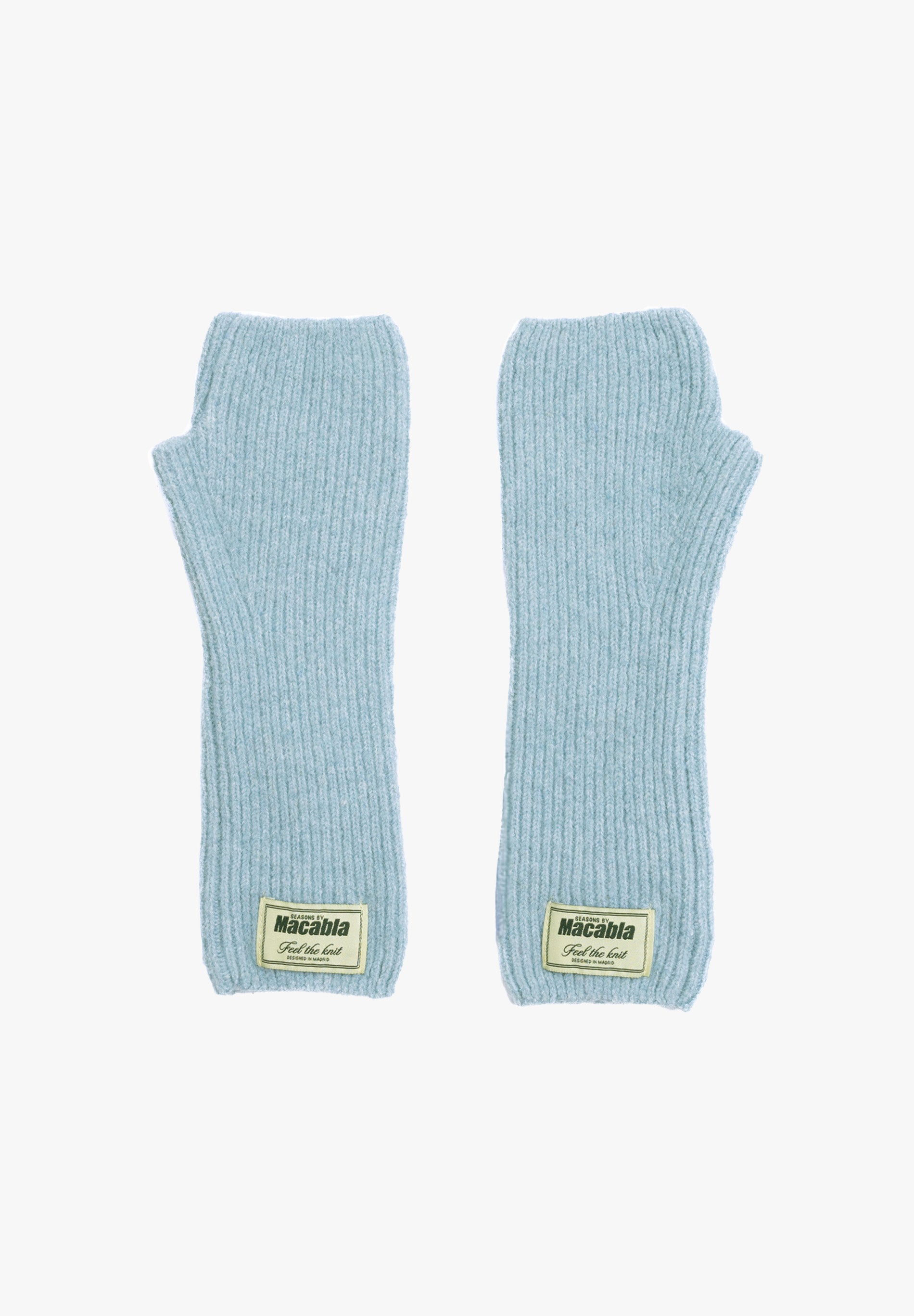 Moufles Bleu Clair