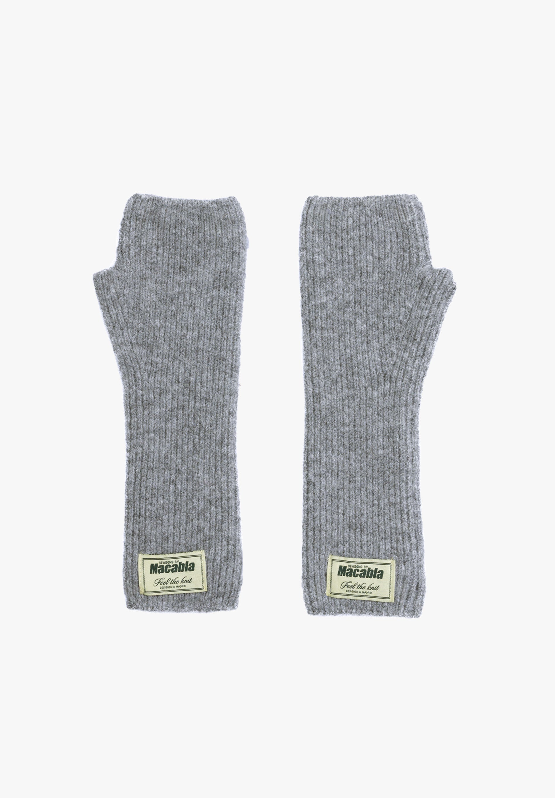 Moufles Gris Clair