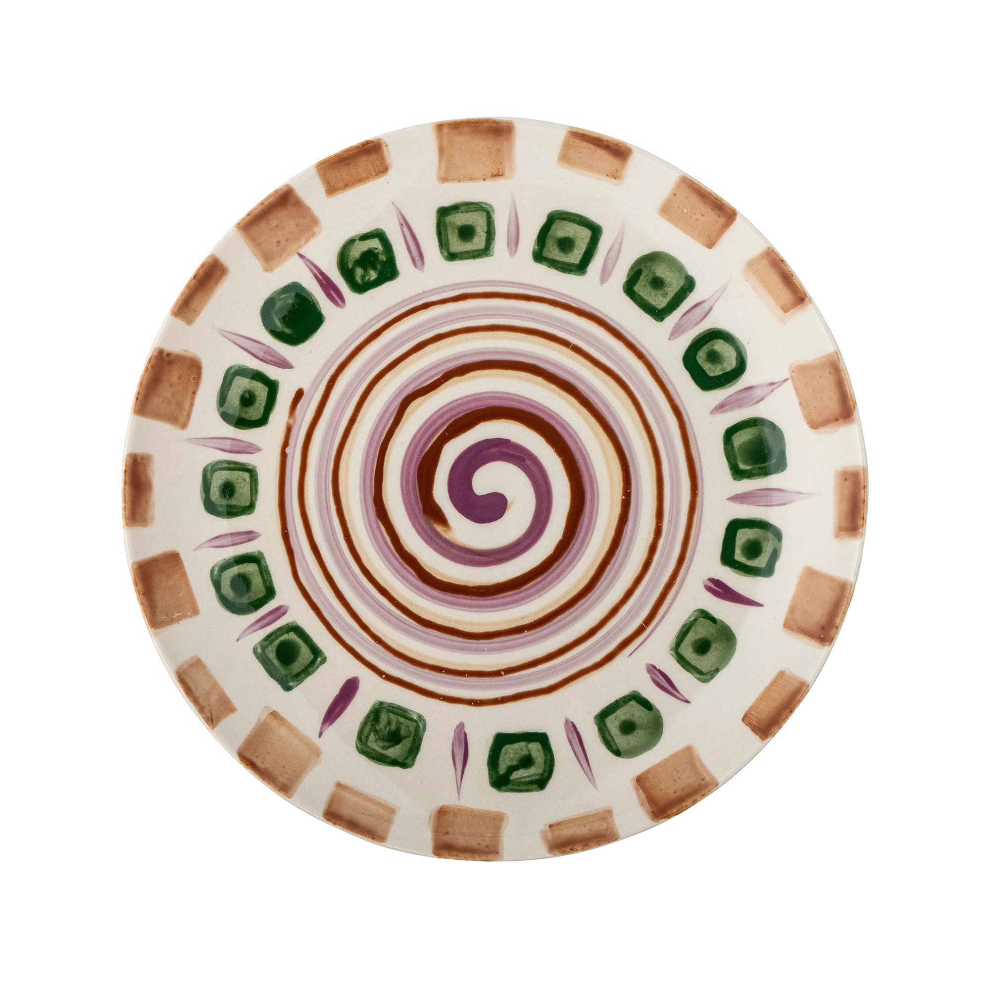 Shama - Assiette - Multicolore - Grès