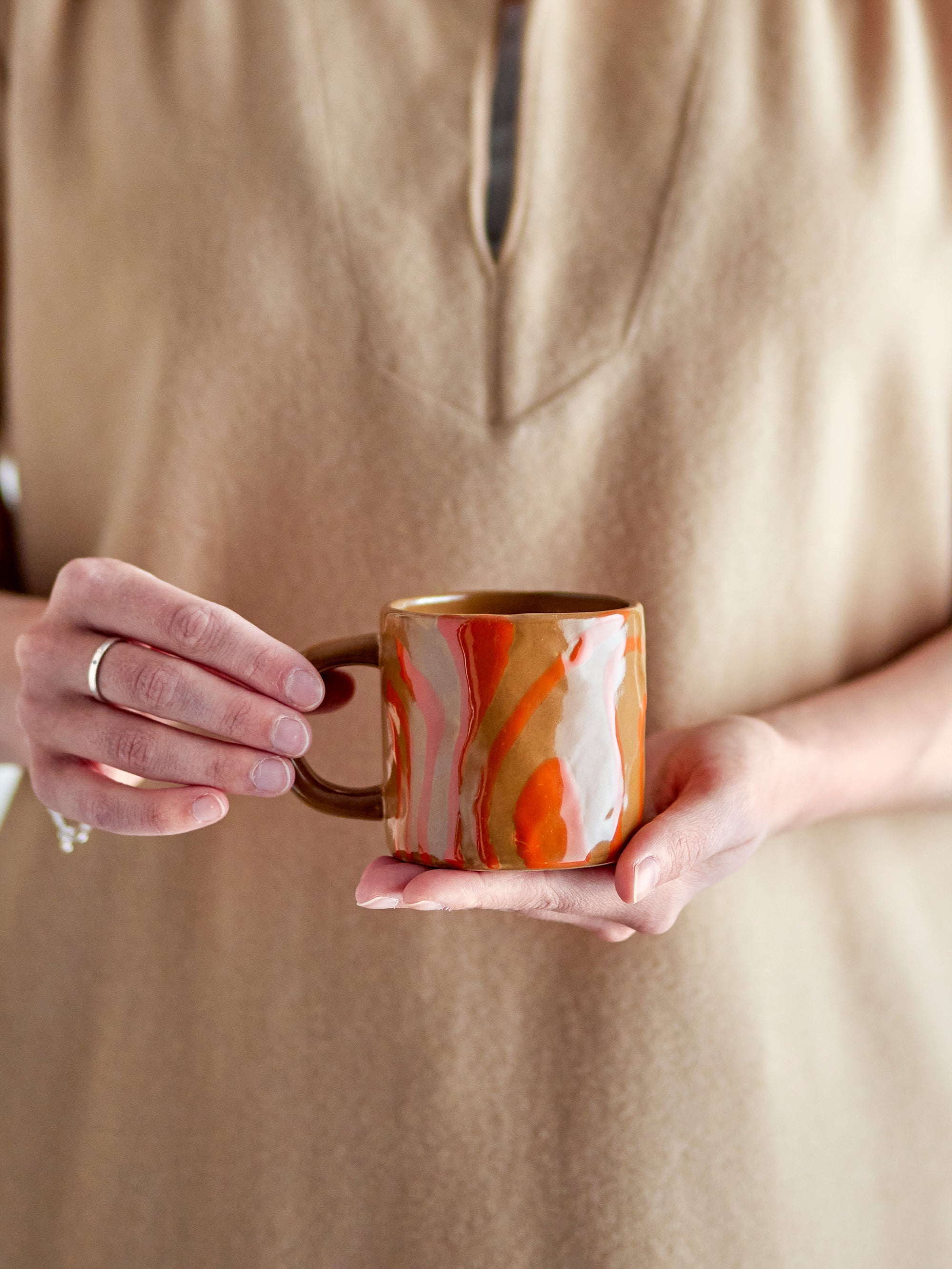 Ninka - Tasse - Orange - Grès