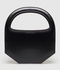 Margaux Lonnberg - Sac Erin Cuir Lisse Noir - Femme