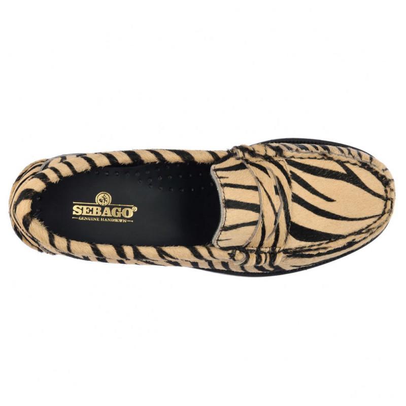 Mocassin Dan Wild Tiger - Beige - Femme - Sebago - Sebago* - The Bradery