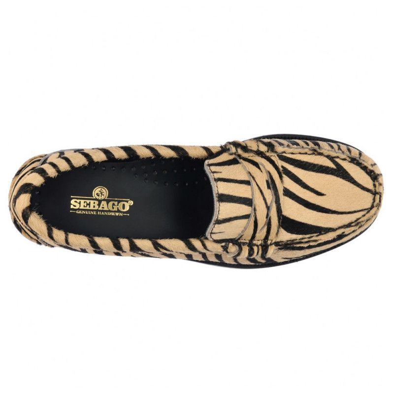 Mocassin Dan Wild Tiger - Beige - Femme - Sebago - Sebago* - The Bradery