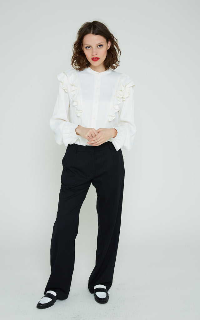 Modetrotter - Pantalon Firmin Thorens Noir