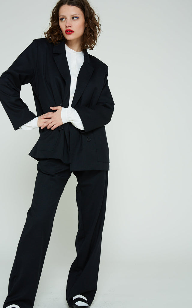 Modetrotter - Pantalon Firmin Thorens Noir