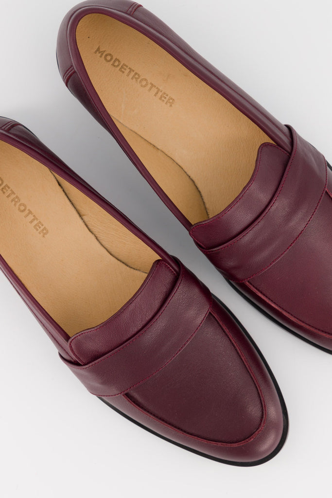 Modetrotter - Mocassins Marlow Bordeaux Oslo