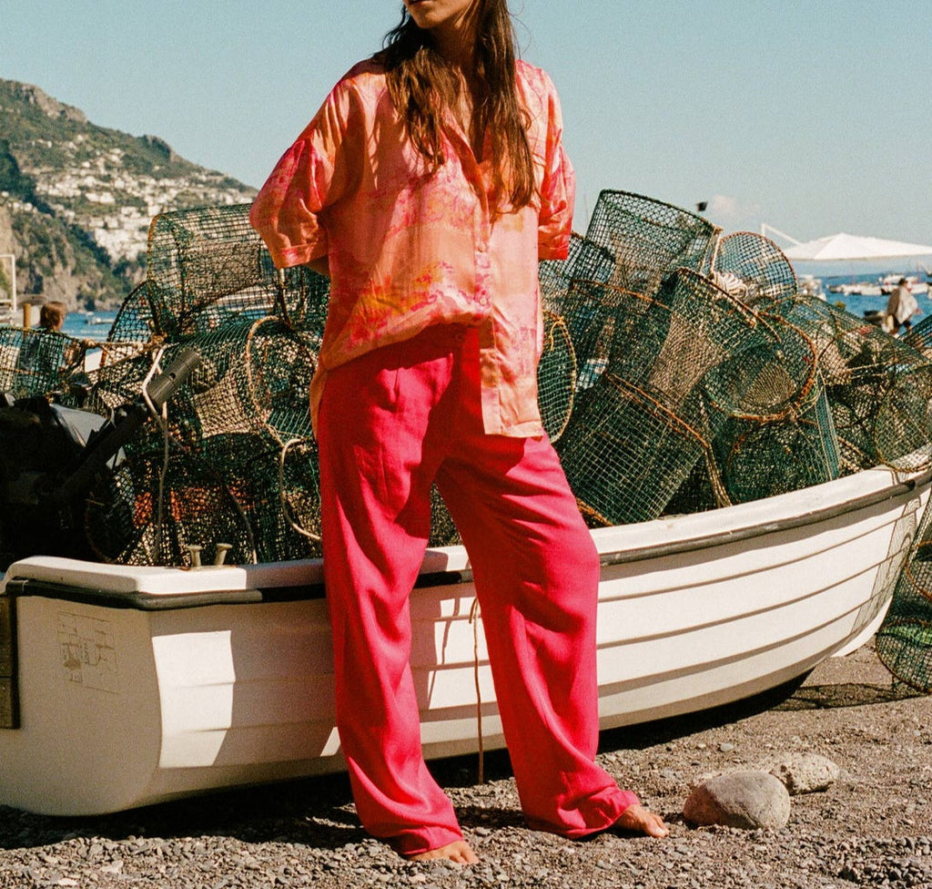 Modetrotter - Pantalon Firmin Dolce - Fuchsia