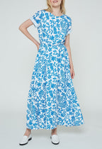 Modetrotter - Robe Elana Fokis - Bleu