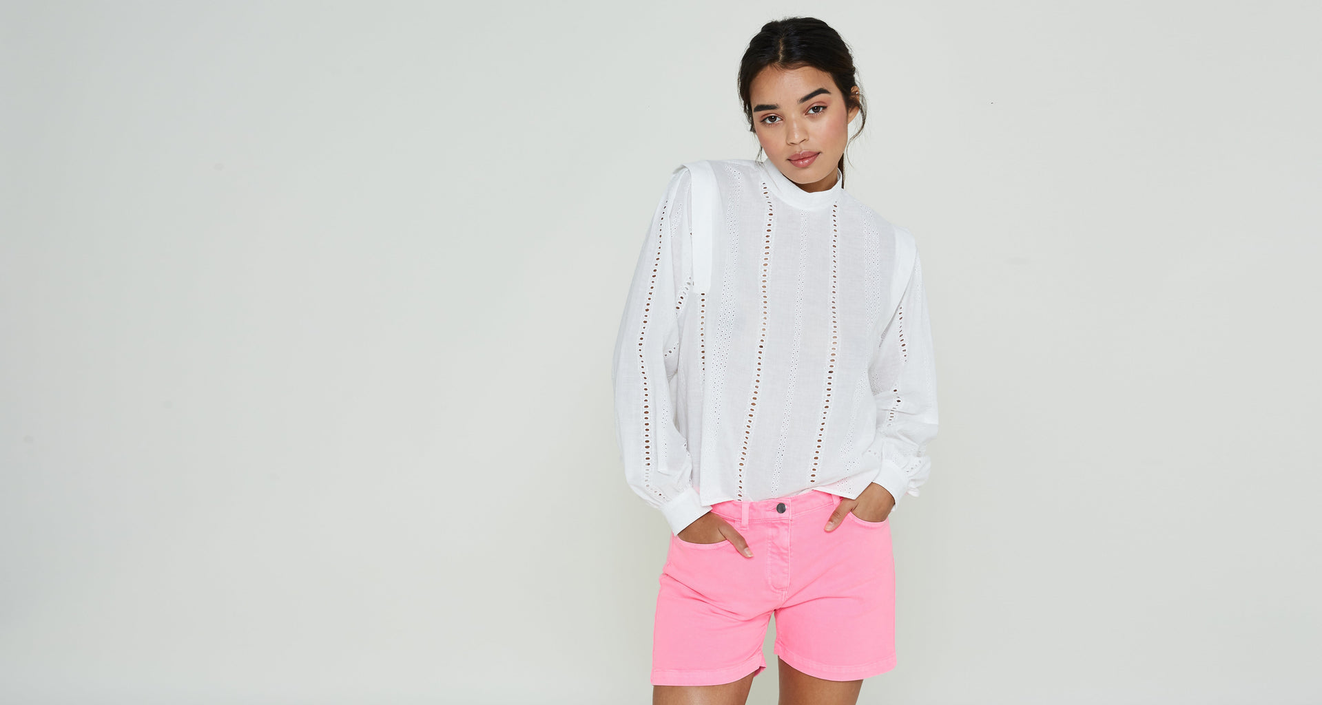 Modetrotter - Short Lorie Tuni Rose Fluo