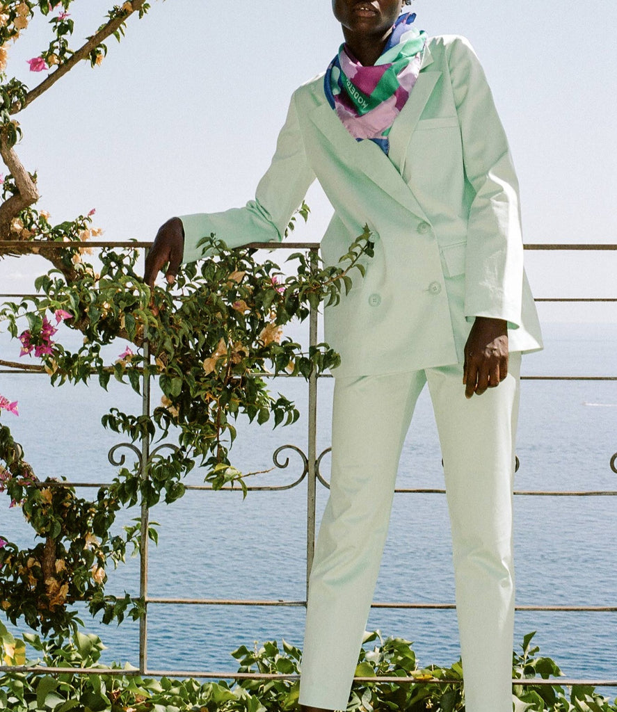 Modetrotter - Pantalon Tony Lido - Aqua