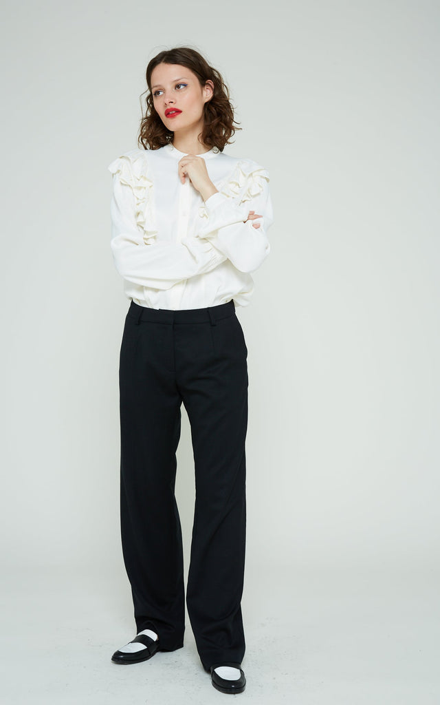 Modetrotter - Pantalon Firmin Thorens Noir