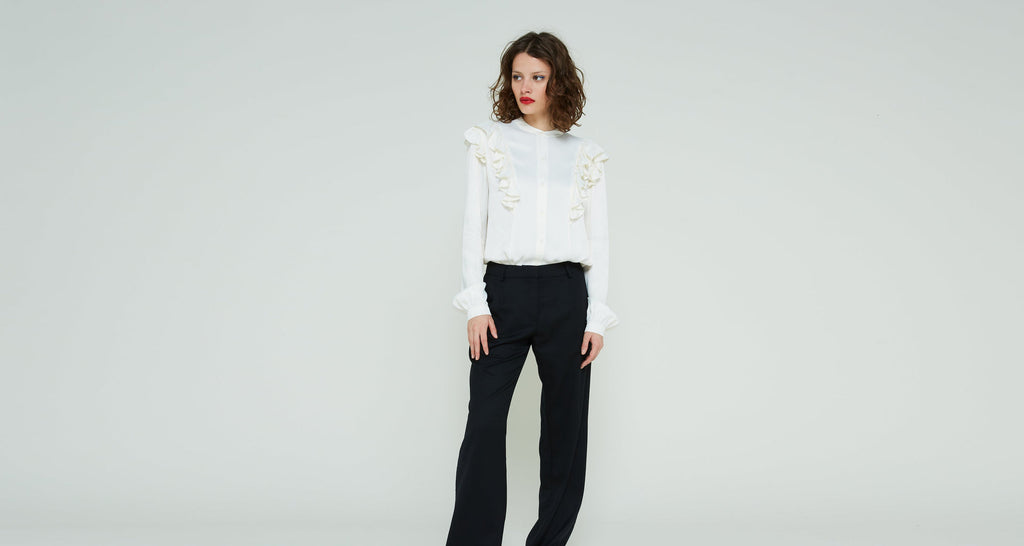 Modetrotter - Pantalon Firmin Thorens Noir