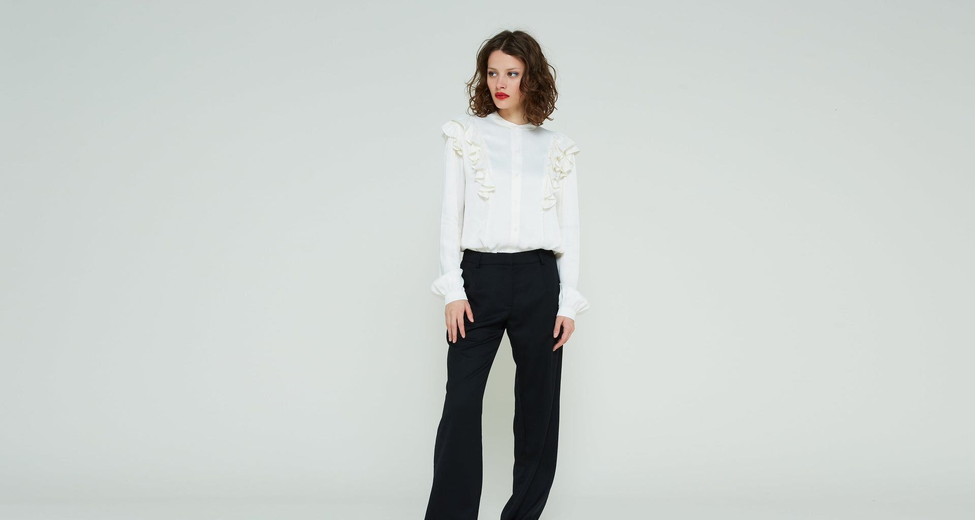 Modetrotter - Pantalon Firmin Thorens Noir