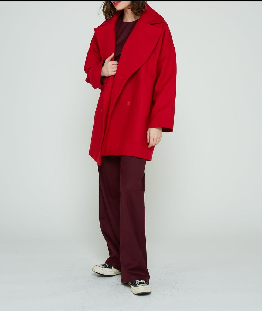 Modetrotter - Manteau Lionel Rifet - Rouge