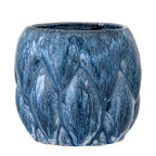 Posey - Cache-Pot - Bleu - Grès