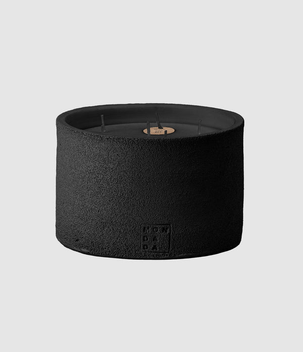 Mon Dada - Grande Bougie D'Intérieur Terra Black Sea Noir - Mixte