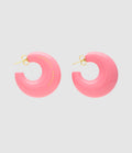 Vanessa Baroni - Boucles D'Oreilles Moon Raspberry - Femme