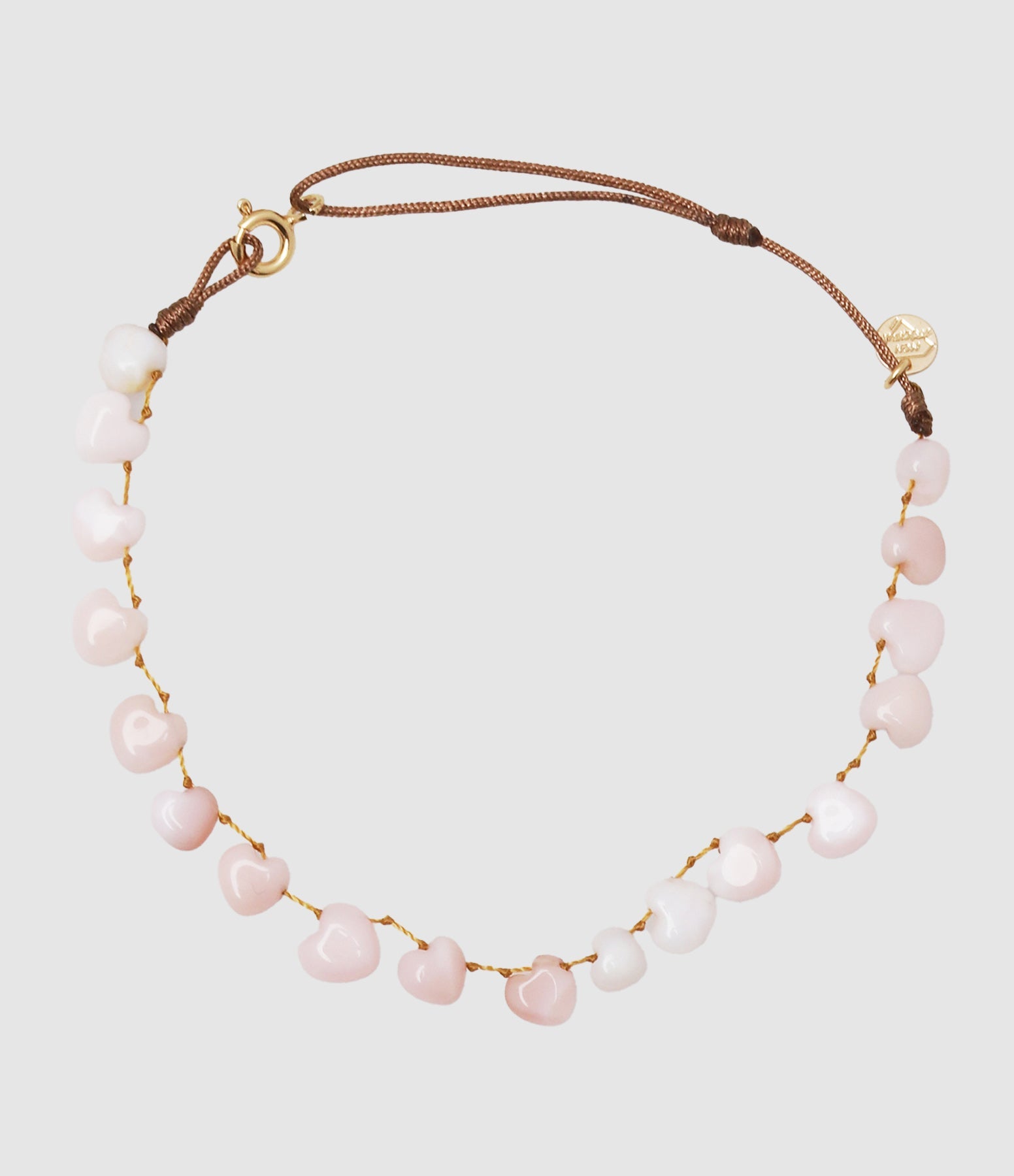 Mon Precieux Gem - Bracelet De Cheville Cœur Opale - Femme