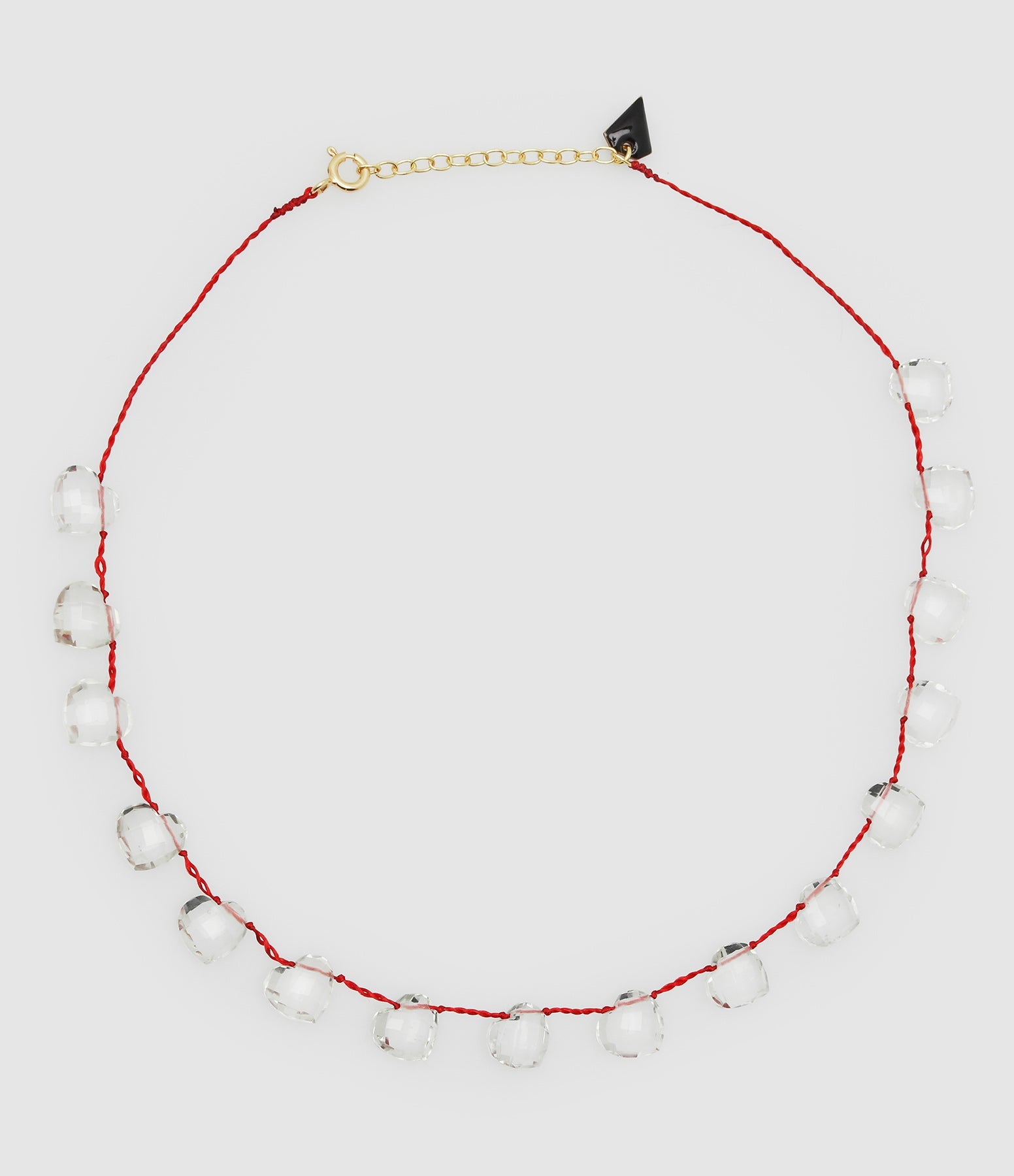 Mon Precieux Gem - Collier Cœur Facettes Améthyste Verte - Femme