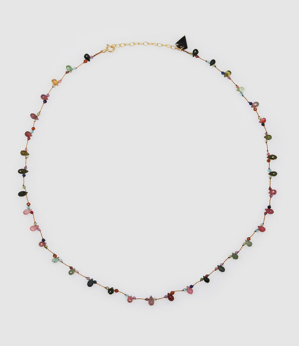 Mon Precieux Gem - Collier Goutte Tourmaline Multicolore - Femme
