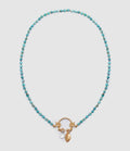 Mon Precieux Gem - Collier Candies Loquet Rubis Améthyste Verte - Femme