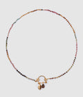 Mon Precieux Gem - Collier Candies Loquet Tourmaline Quartz Fumé - Femme