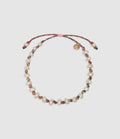 Mon Precieux Gem - Bracelet Perles D’Eau Douce Cordon Rose Fluo - Femme