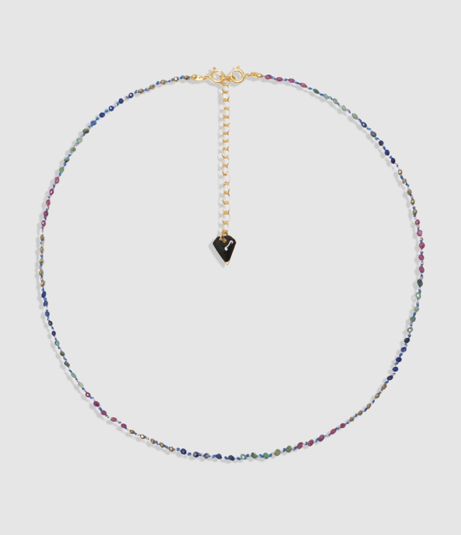 Mon Precieux Gem - Collier Candies Facettes Pyrite Multicolore - Femme