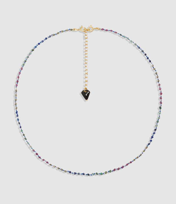 Mon Precieux Gem - Collier Candies Facettes Pyrite Multicolore - Femme