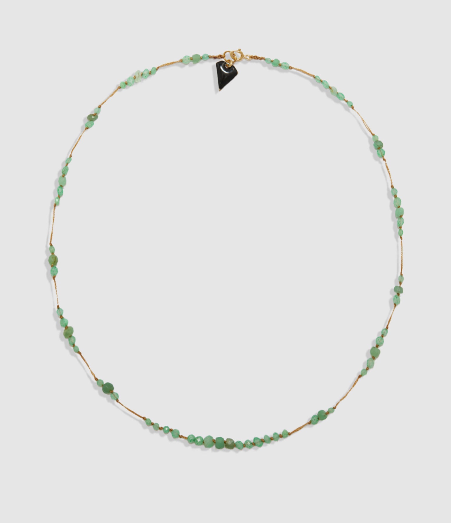 Mon Precieux Gem - Collier Sections Chrysoprase - Femme