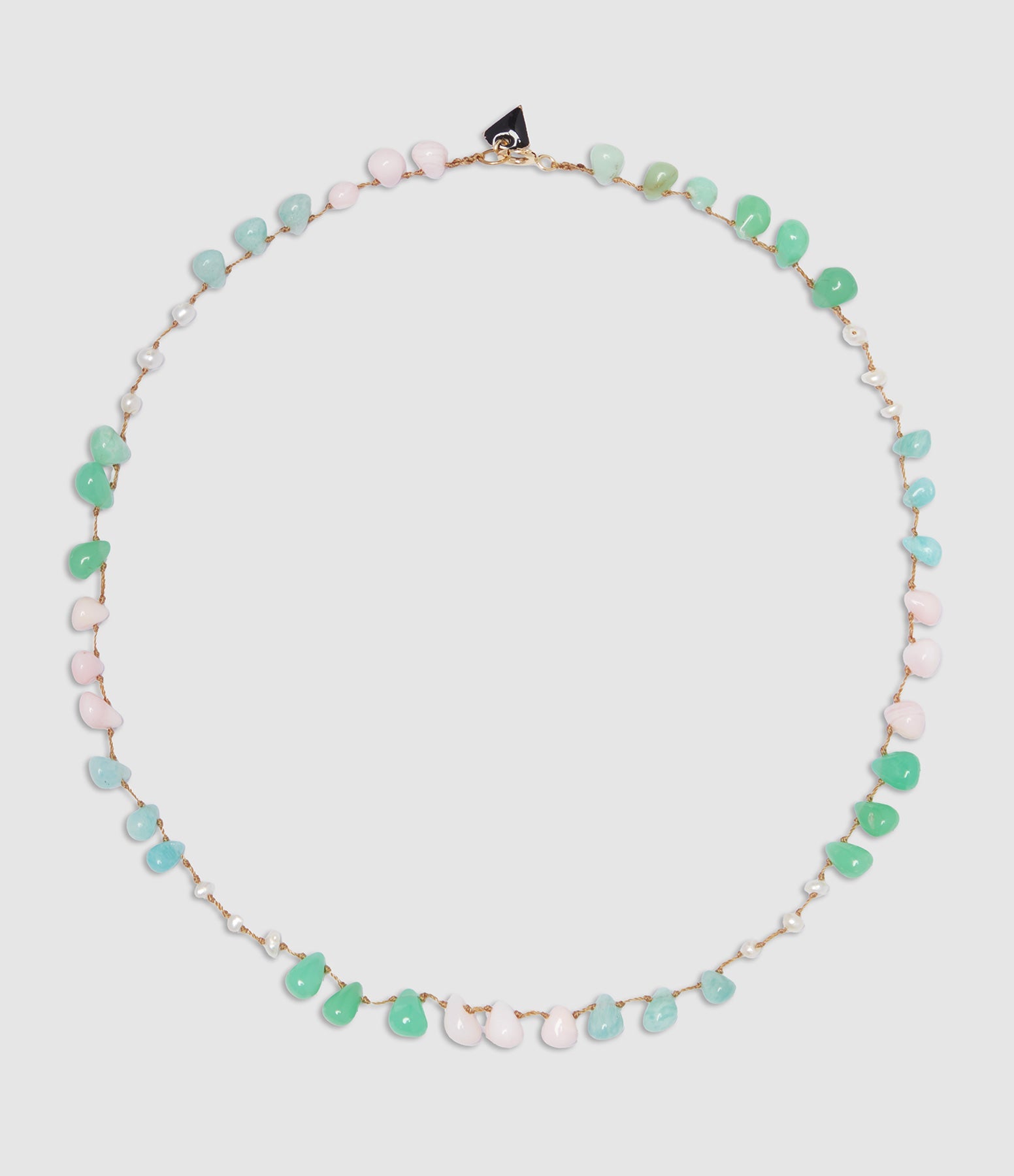 Mon Precieux Gem - Collier Goutte Opale Multi Perles D’Eau Douce - Femme