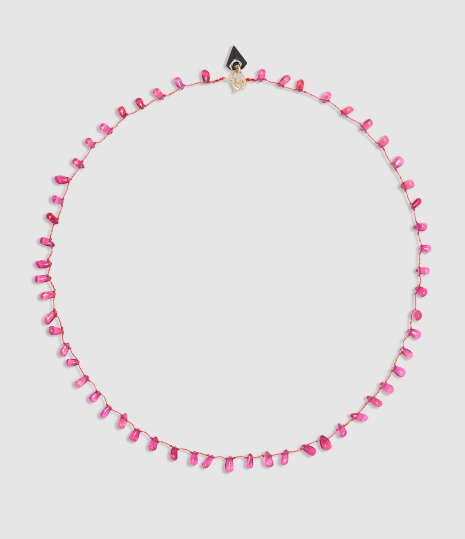 Mon Precieux Gem - Collier Goutte Rubis Rouge - Femme