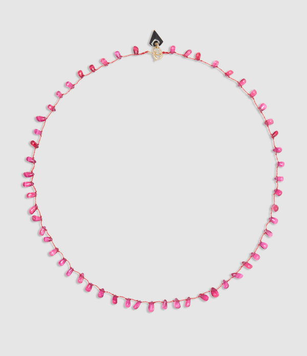 Mon Precieux Gem - Collier Goutte Rubis Rouge - Femme