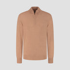 Zip Up 100% Merino  - Tuscan Camel (TEST DATA)