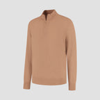 Zip Up 100% Merino  - Tuscan Camel (TEST DATA)
