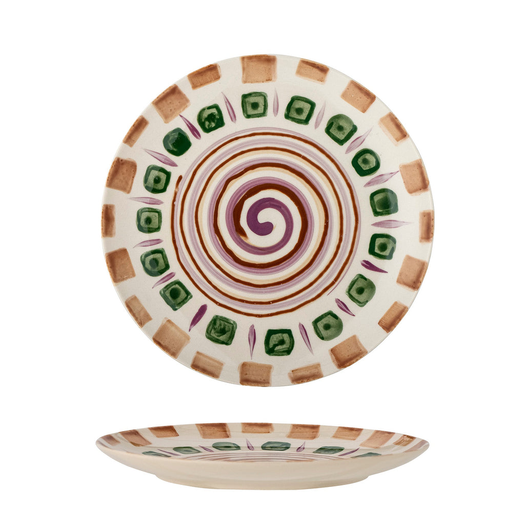 Shama - Assiette - Multicolore - Grès