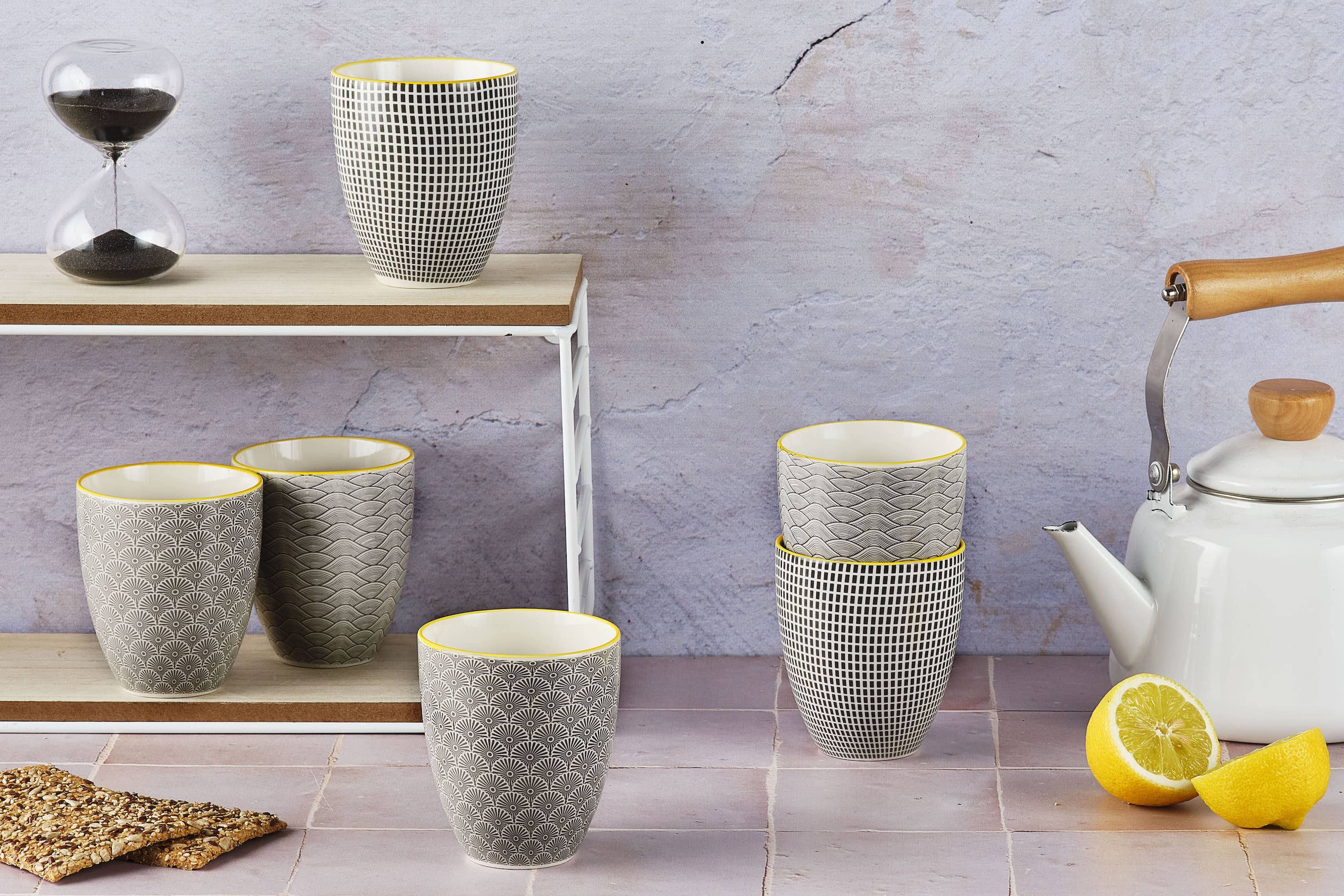 Mug Pattern 30Cl - 6 Pièces - Eclipse Les Mugs / Tasses Et Sous-Verres Björn