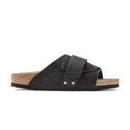 Mules Kyoto Suede Étroite - Noir Beige