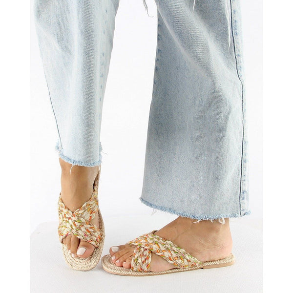 Mule Yena - Beige Mules Nalaïm