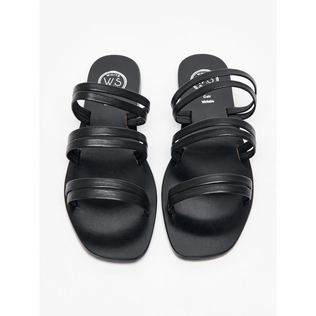 White Sun - Mules Ataroa - Noir - Femme