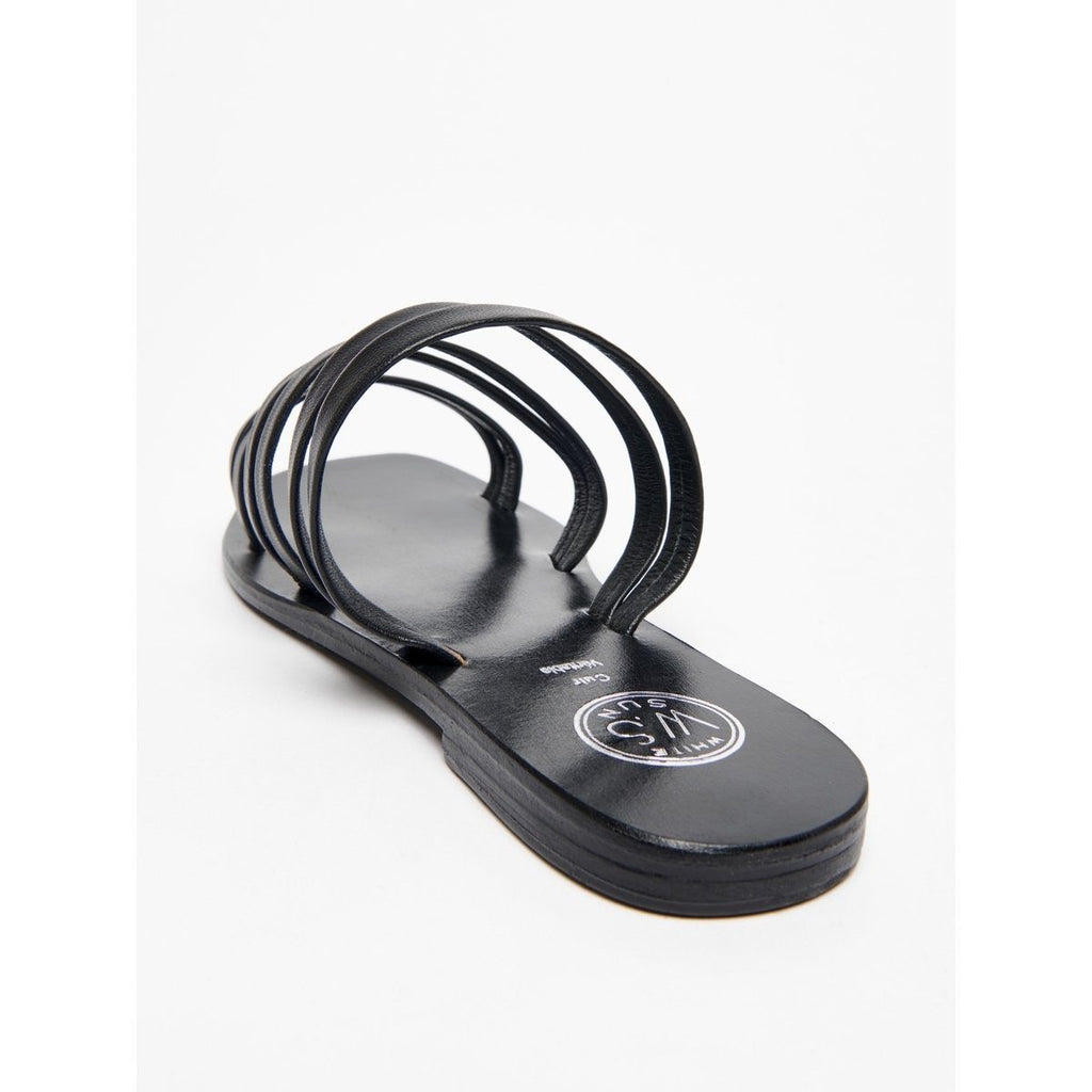 White Sun - Mules Ataroa - Noir - Femme