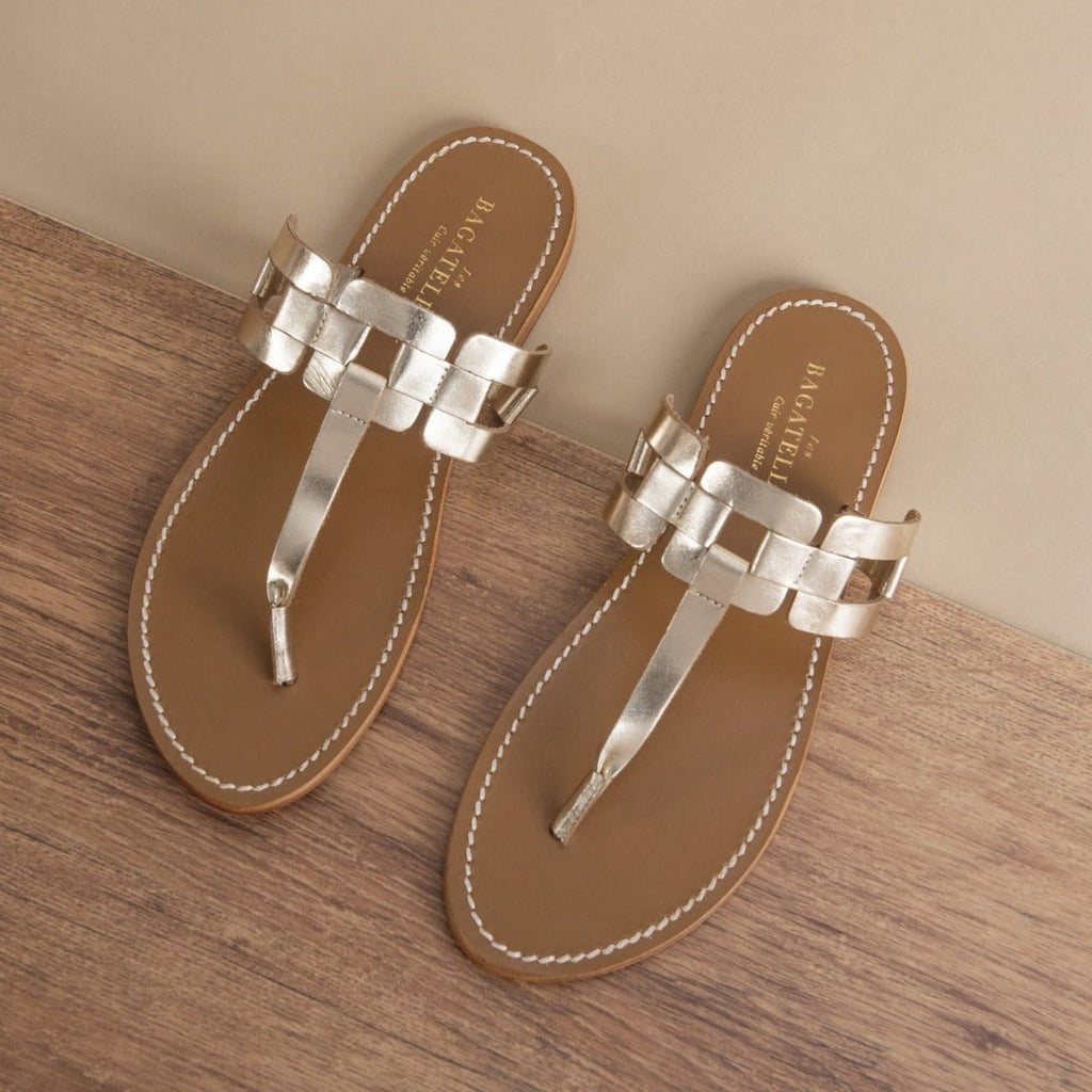 Mules Entre-Doigts Melody - Or - Les Bagatelles - Les Bagatelles* - The Bradery