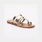 White Sun - Mules Entre-Doigts Nita - Or Foncé - Femme